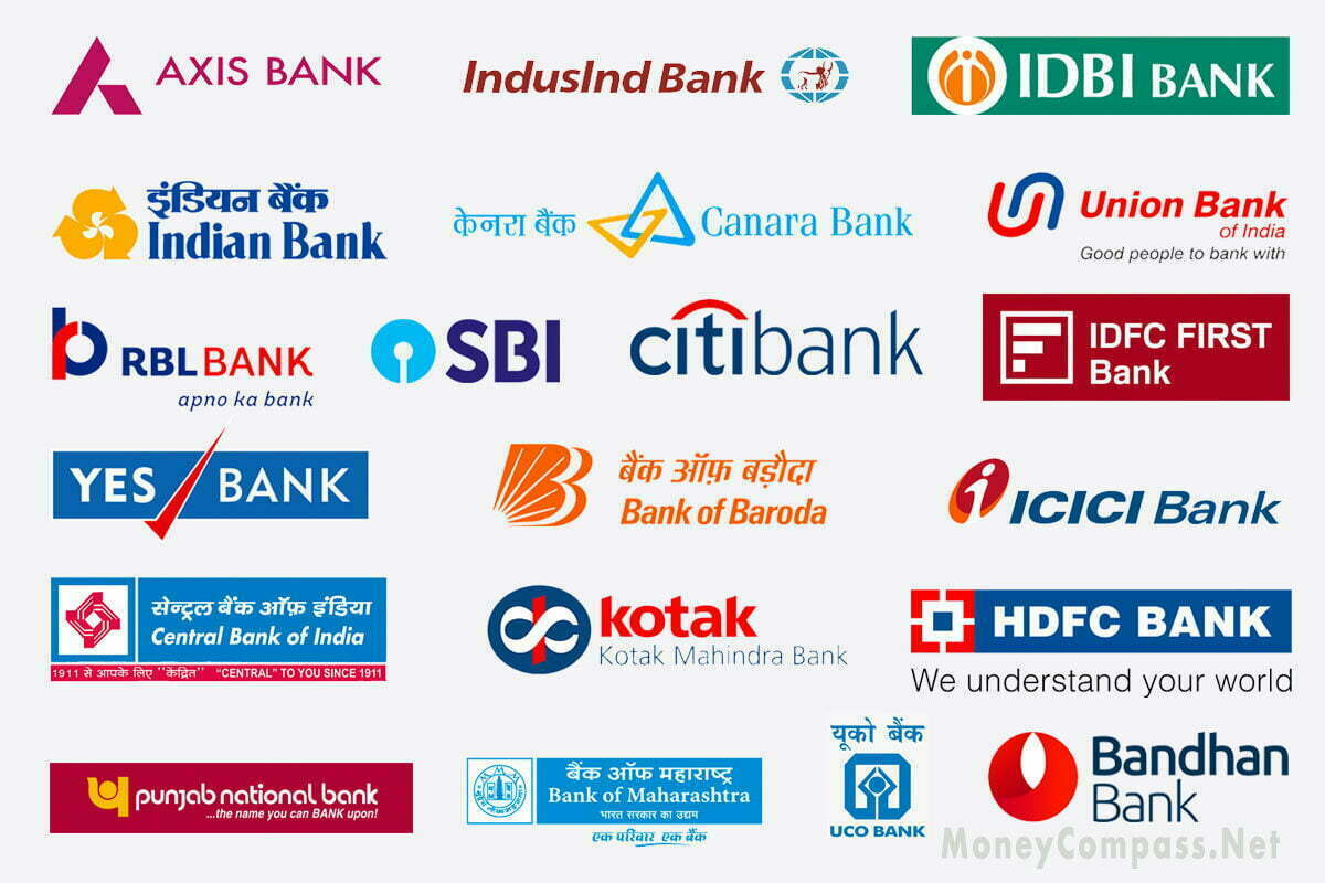 All Nationalised Bank Logos, Tagline and Meaning - Money Compass